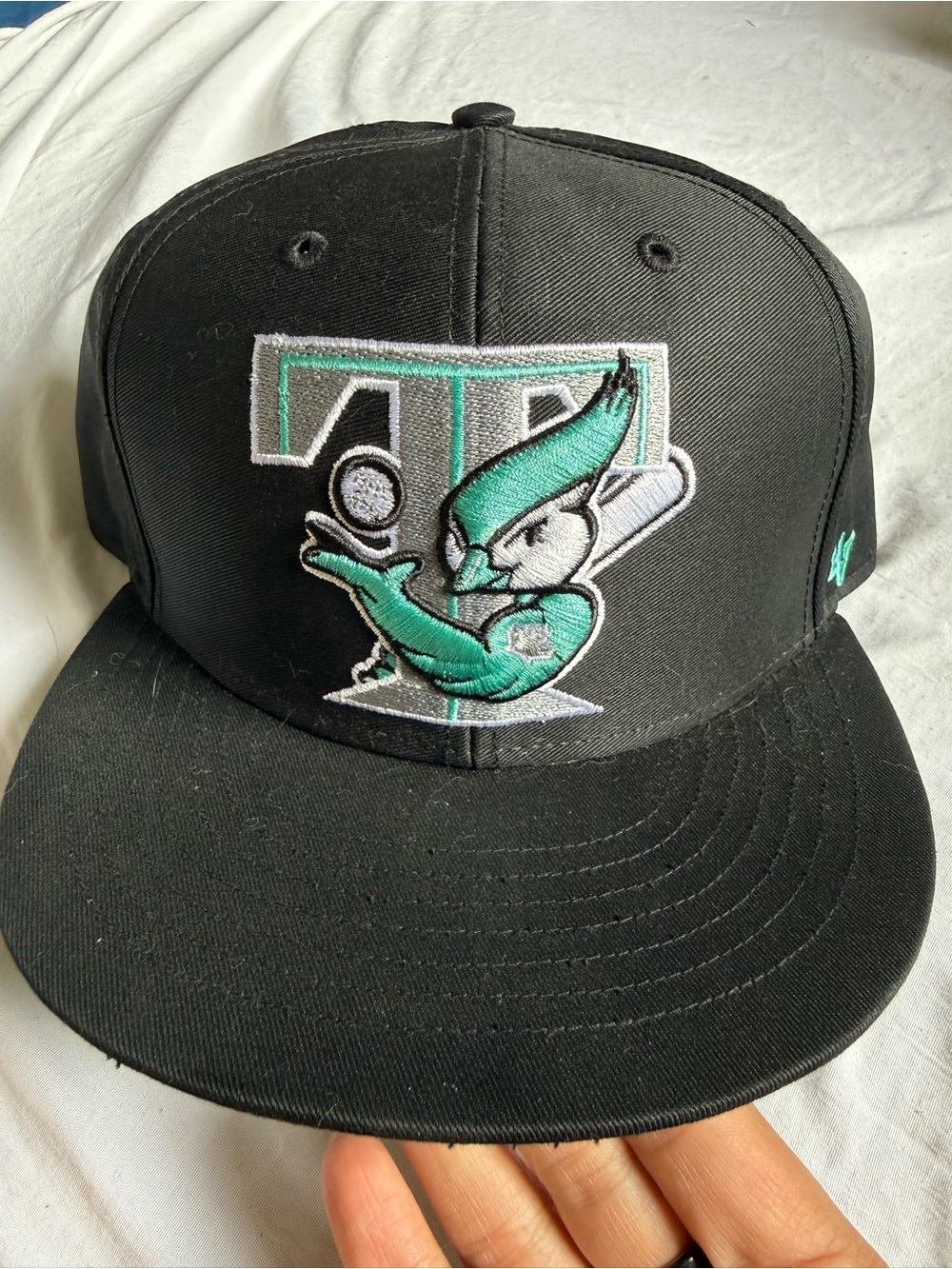 47 brand Toronto Blue Jays Teal and Gray hat